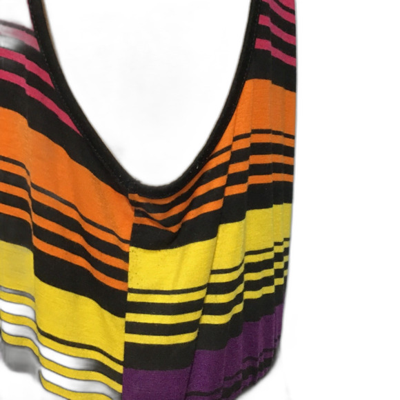 Torrid Striped Midi Dress Plus-Size - Picture 6 of 10